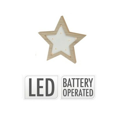 Star shape LED dekoráció 10 LED