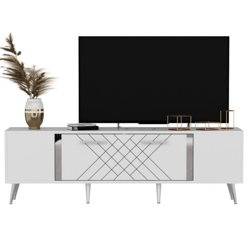 TV-állvány Detas White