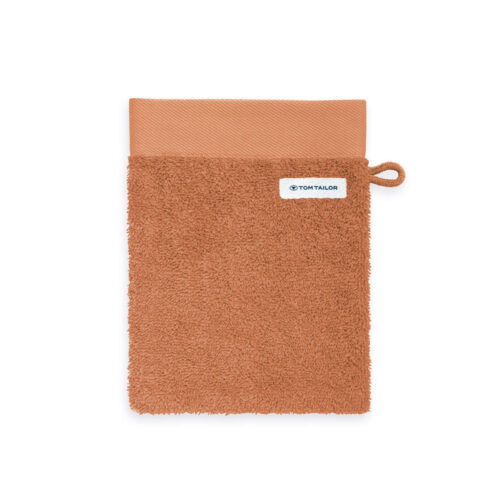 Tom Tailor Warm Coral frottír mosókesztyű