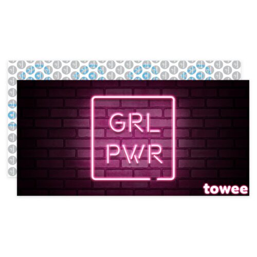 Towee GIRL PWR gyorsan száradó törölköző