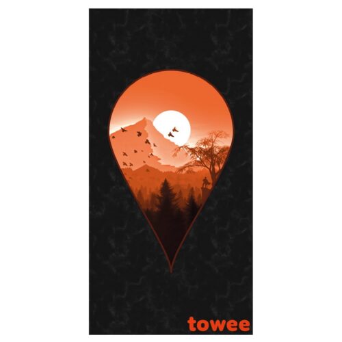 Towee NEXT DESTINATION gyorsan száradó törölköző