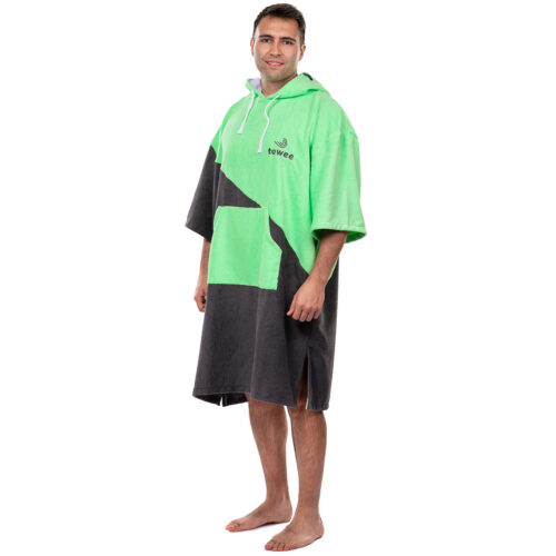Towee Surf Double poncsó zöld