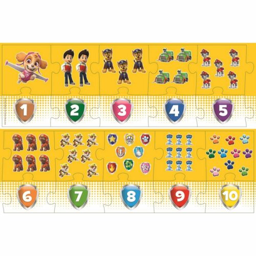 Trefl Mancs őrjárat oktató puzzle Számok
