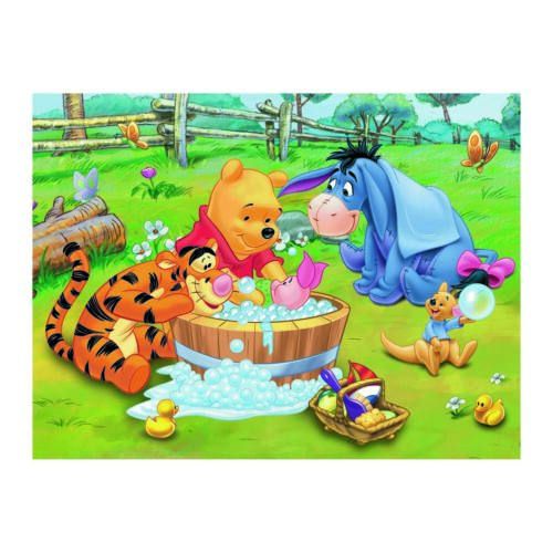 Trefl Puzzle Micimackó – Malacka fürdője