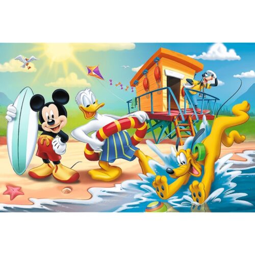 Trefl Puzzle Mickey egér a tengerparton