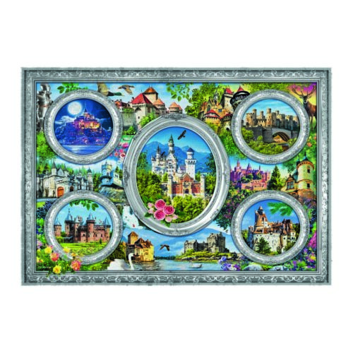 Trefl Világ Várai panoráma Puzzle