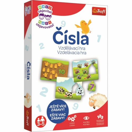 Trefl fejlesztő játék Kis felfedező számok