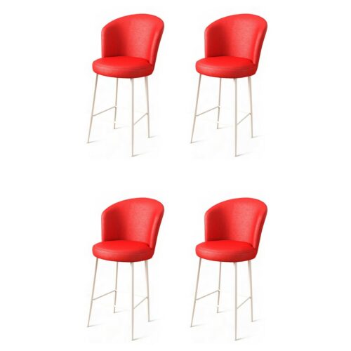 Uras Red and White bárszék szett