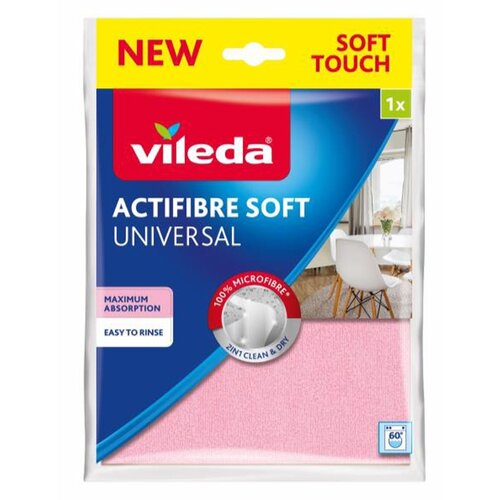 Vileda Actifibre Soft mikroszálas törlőkendő