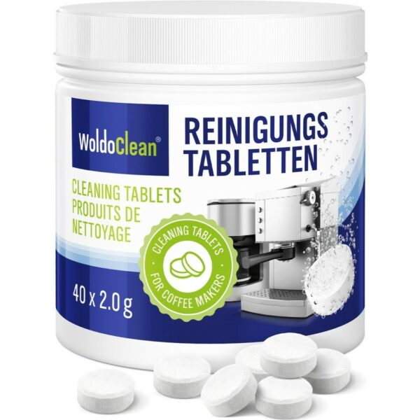 WoldoClean tisztító tabletták kávéfőzőhöz