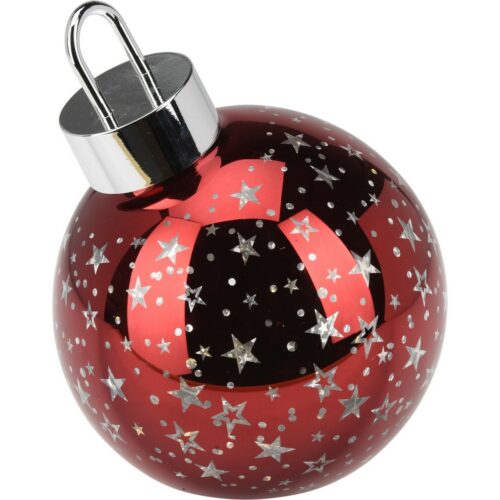 Xmas ball karácsonyi LED dísz piros
