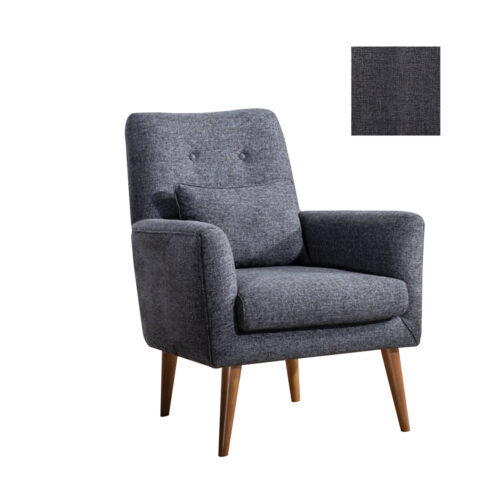 Zeni Berjer Dark Grey fotel