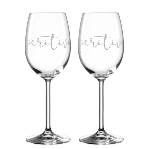 LEONARDO APERITIVO pohár szett 2részes boros-koktélos