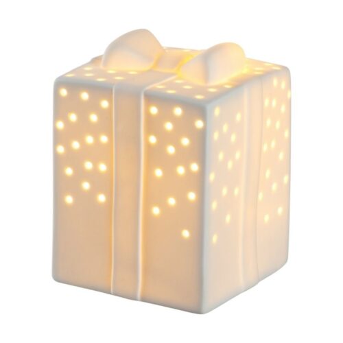 LEONARDO STELLA porcelán ajándékdoboz led világítással 12cm