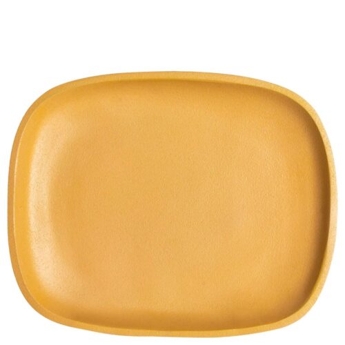 LEONARDO CAMMINATA dísztányér 17x21cm borostyán