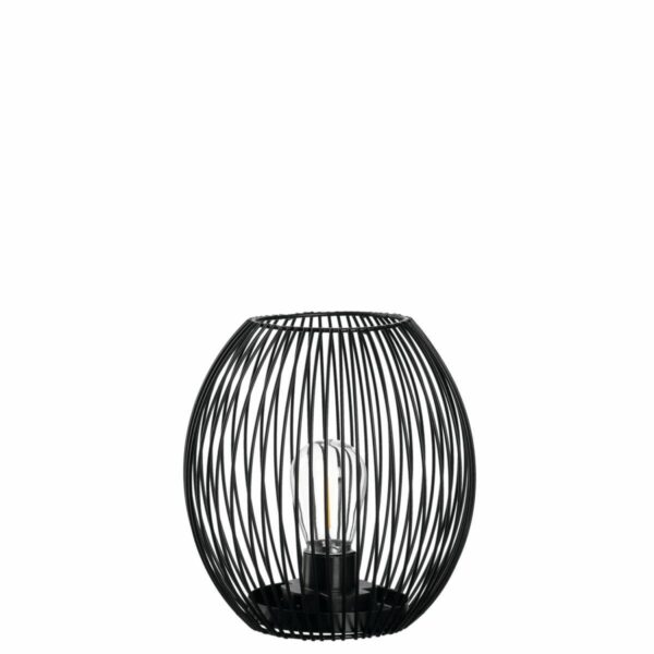 LEONARDO CASOLARE led lámpás 18cm fekete