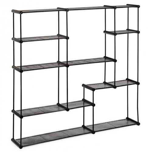 MORIZ fekete acél polc