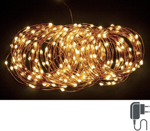 CLASSIC arany réz égősor 3000cm