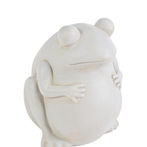 FROG fehér virágcserép