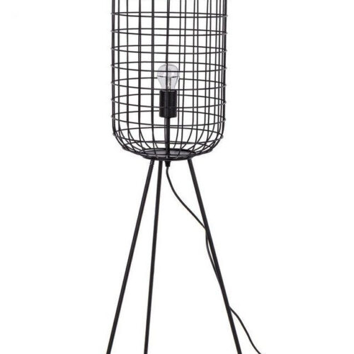 CHIC fekete acél állólámpa