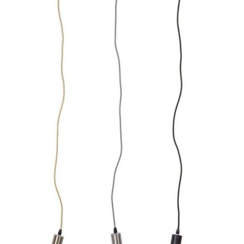 LIGHT arany acél függőlámpa