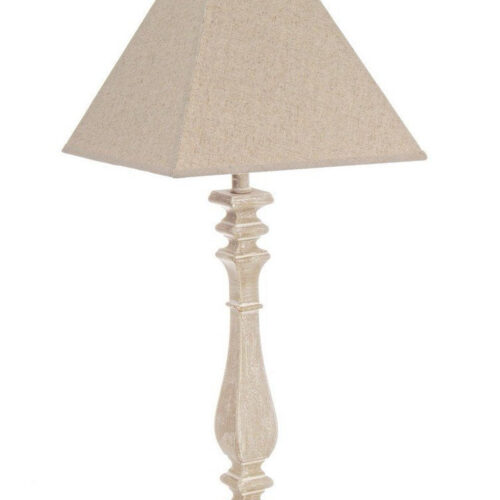 AJIACCIO bézs szövet asztali lámpa