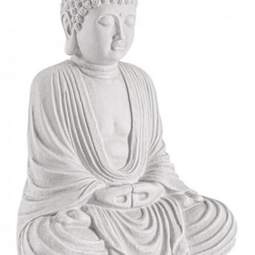 PATTAYA II fehér üvegszál dísztárgy