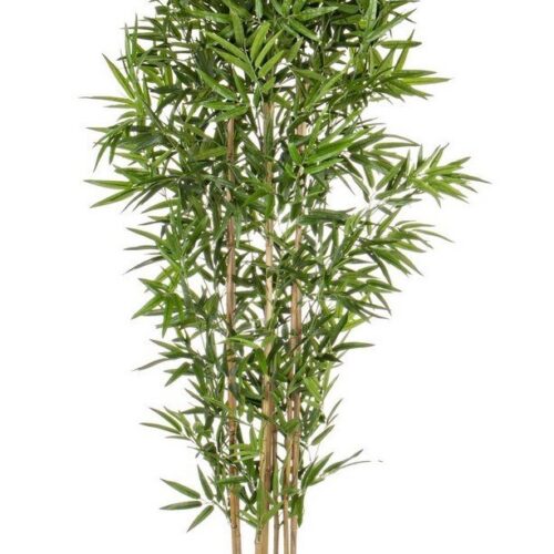BAMBOO III zöld műanyag művirág