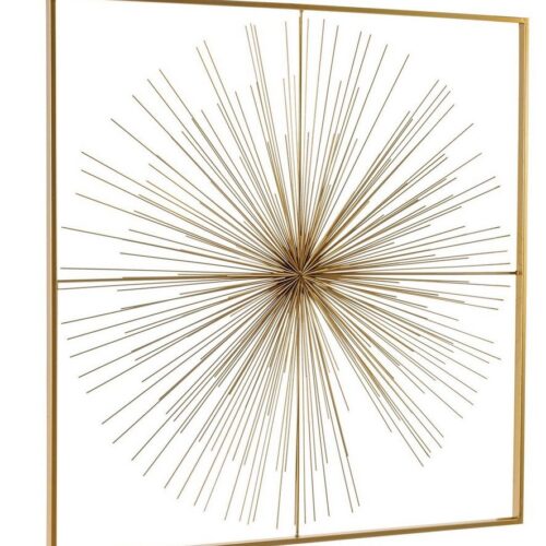 AURIEL III arany acél fali dekoráció