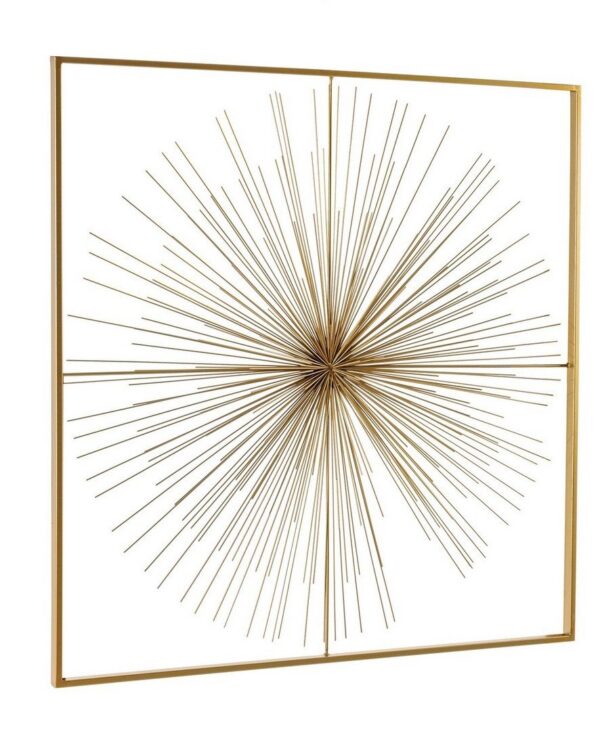 AURIEL III arany acél fali dekoráció