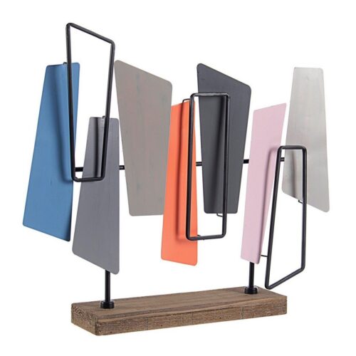 MONDRIAN II tarka acél dísztárgy