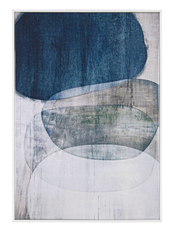 BRAVE II kék vászon festmény BRAVE II kék vászon festmény