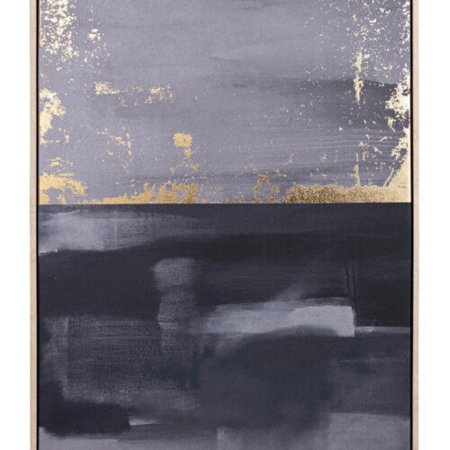 BOLD XI fekete vászon festmény