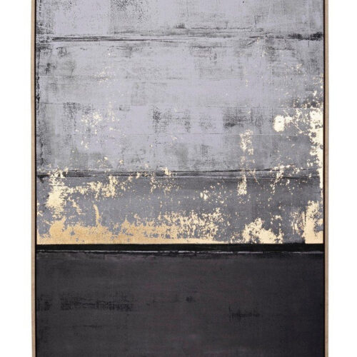 BOLD XIV fekete vászon festmény