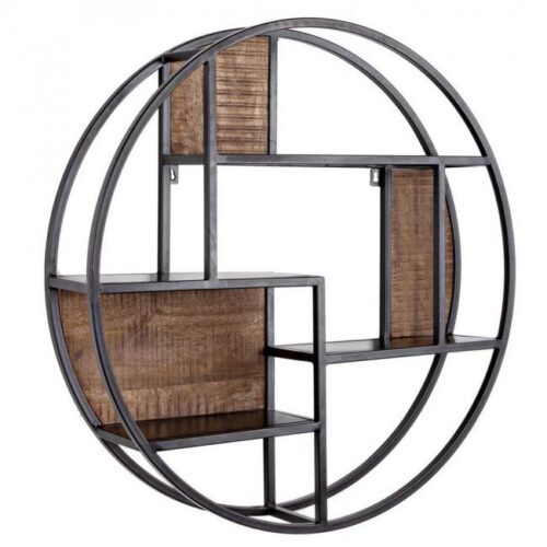 WALTON barna mangófa polc