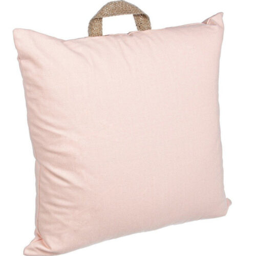 EMOTION rózsaszín pamutvászon párna