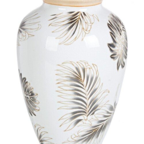 LEAF fehér porcelán váza LEAF fehér porcelán váza