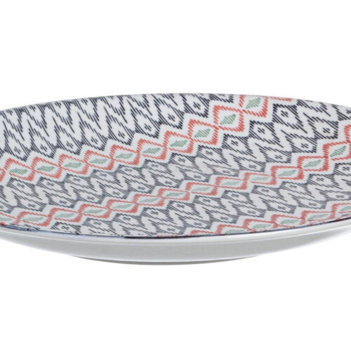 CONGO kék porcelán dísztál