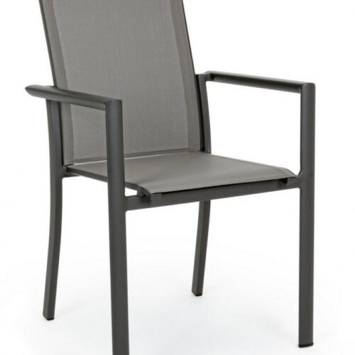 KONNOR sötétszürke kerti szék