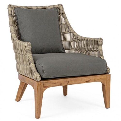 KEILANI szürke fotel