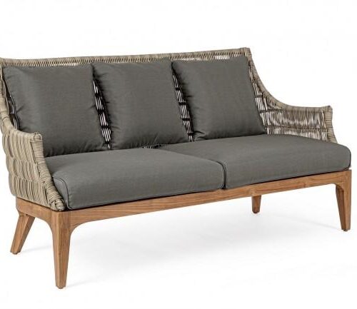 KEILANI szürke kerti kanapé
