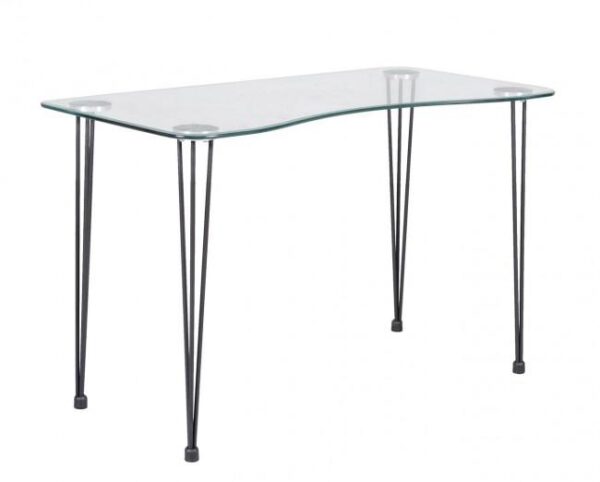 RONDO átlátszó üveg konzolasztal 120cm RONDO átlátszó üveg konzolasztal 120cm
