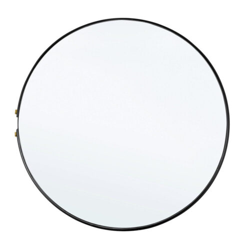 ZEINA fekete acél falitükör