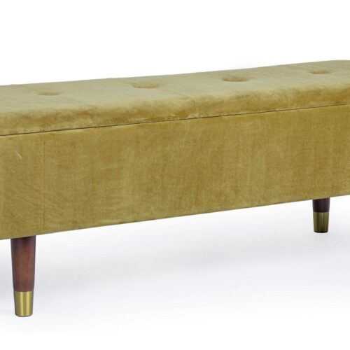 KIRA zöld bársony ülőpad