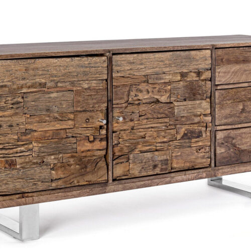 STANTON barna mangófa tálalószekrény