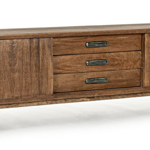 SHERMAN barna mangófa tv szekrény