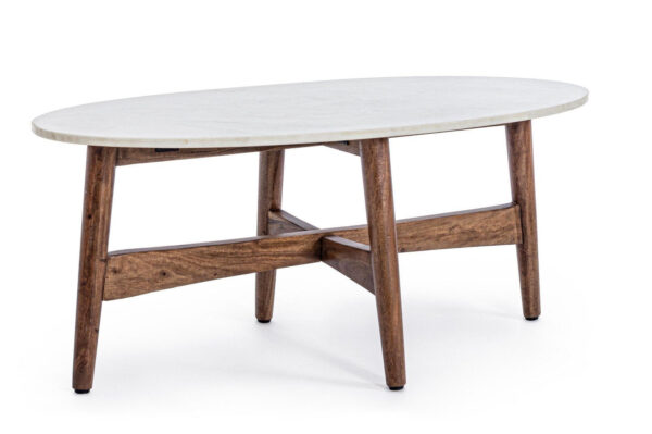 ALBANY II barna akácfa dohányzóasztal 105cm