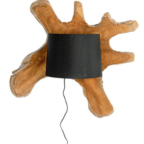 NAGA fekete 100% pamut fali lámpa