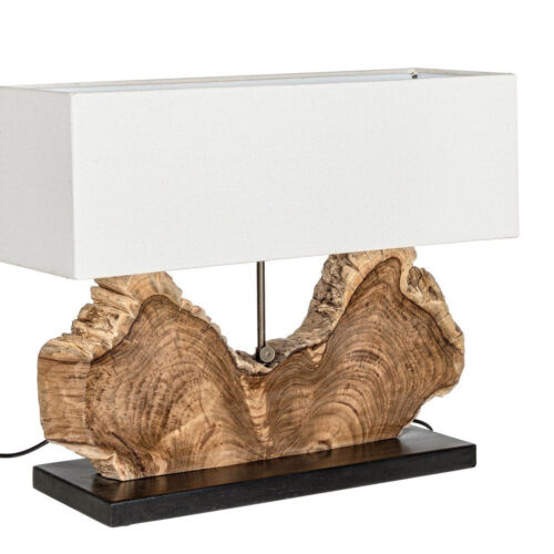 NAGA fehér 100% pamut asztali lámpa