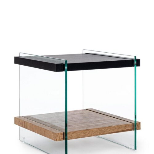 LINE fekete mdf dohányzóasztal 50cm LINE fekete mdf dohányzóasztal 50cm
